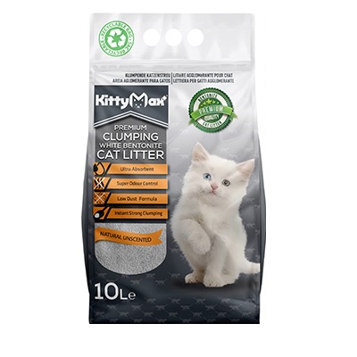 Kitty Max cat litter clumping – Cát vệ sinh mèo bentonite vón cục 10L