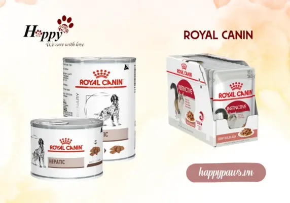 Các sản phẩm của Royal Canin bao gồm những sản phẩm nào?